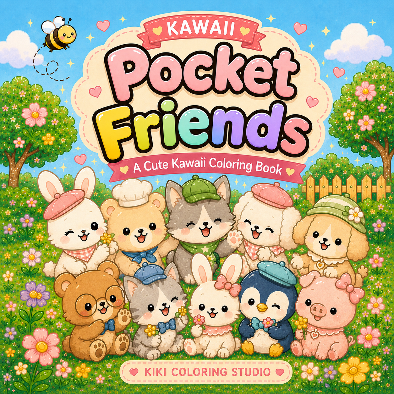 Kawaii Pocket Friends - Voorkant