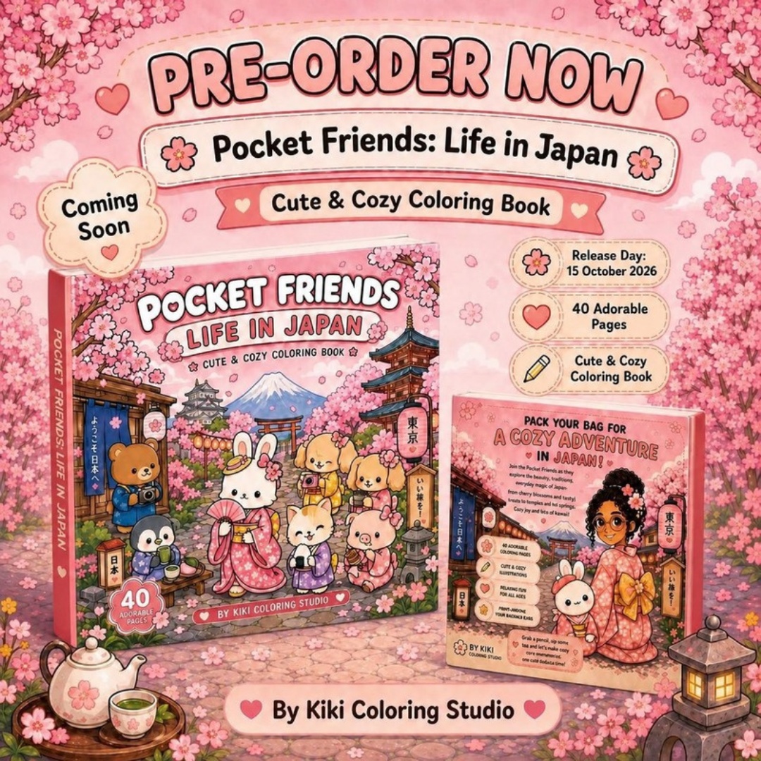 Pocket Friends: Life in Japan - Voorkant